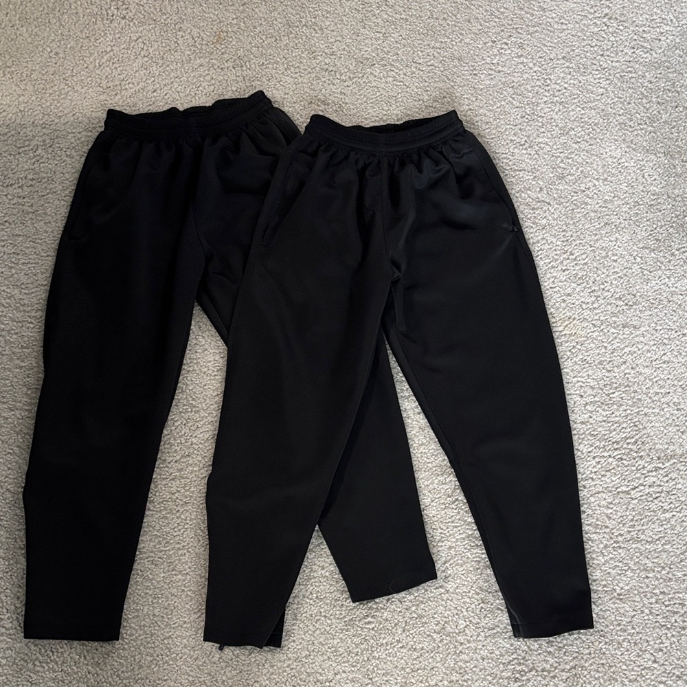 Kids Black Jogger Pants